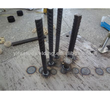 fully thread steel bar anchor for drawn arc stud welding